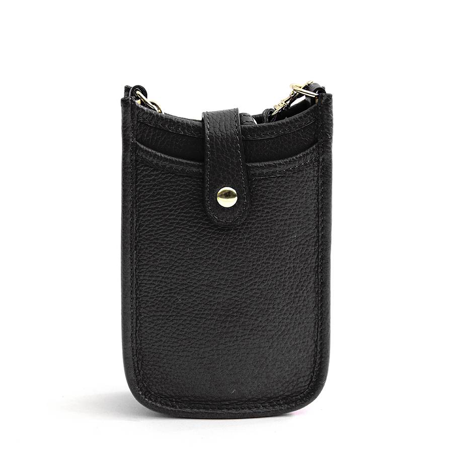 Laura Di Maggio PORTACELLULARE – pelle dollaro nero Black Friday