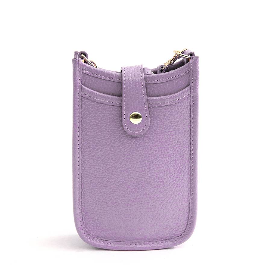 Laura Di Maggio PORTACELLULARE – pelle dollaro lilla Cyber Monday