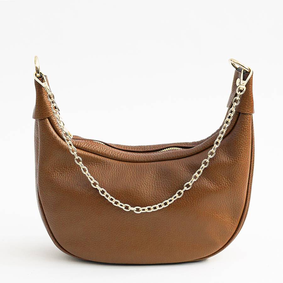Laura Di Maggio MOON – Borsa a spalla in pelle cuoio Offerte esclusive