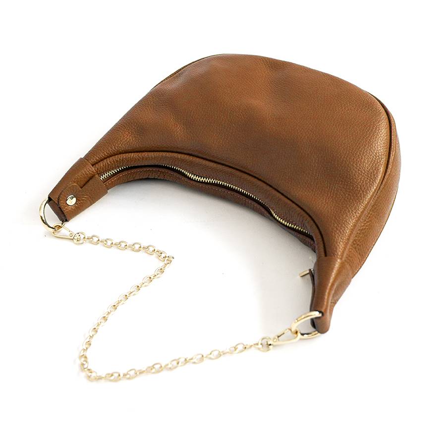 Laura Di Maggio MOON – Borsa a spalla in pelle cuoio Offerte esclusive