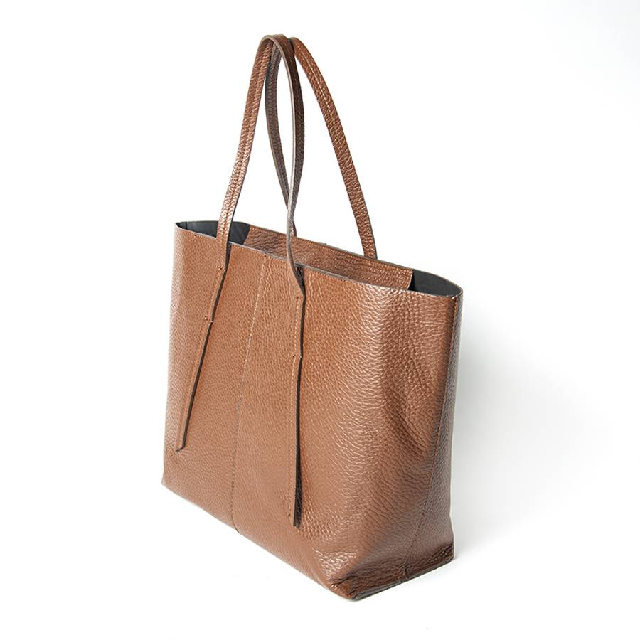 Laura Di Maggio MARGÒ – Shopper in pelle dollaro color bruciato Enormi risparmi