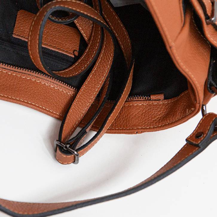 Laura Di Maggio ELYN – Borsa in pelle dollaro arancio Latest stili
