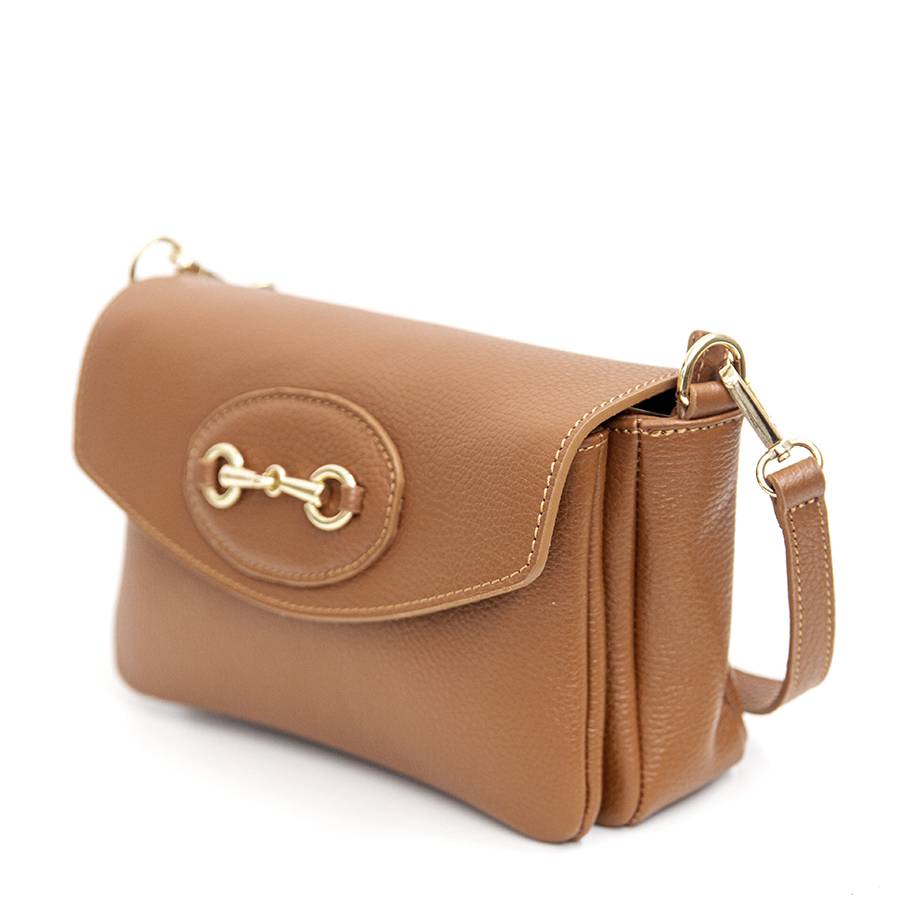 Laura Di Maggio BLAKE – Postina in pelle dollaro cuoio Super sconto