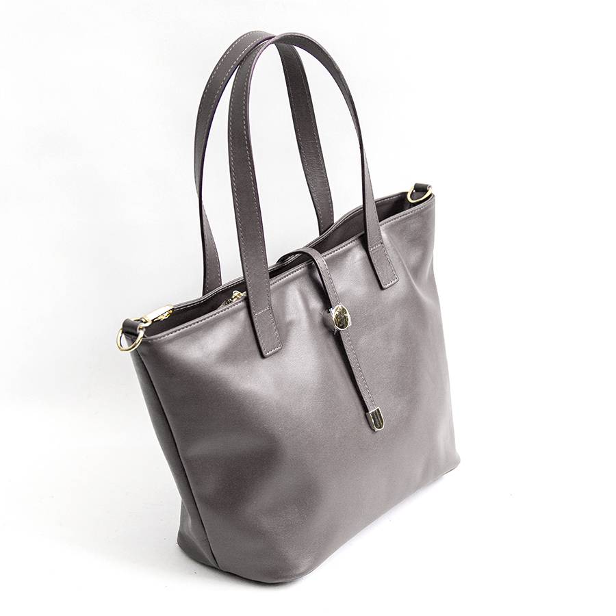 Laura Di Maggio LADY – shopping in pelle soft acacia Vendita