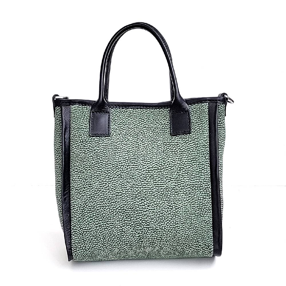 Laura Di Maggio AGATA – borsa in pelle stampa tapiro menta Fino Al -60%