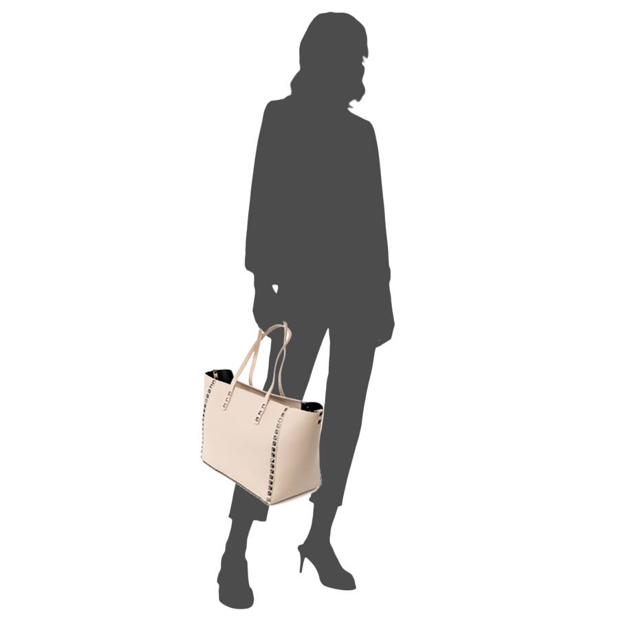 Laura Di Maggio BRIDGET – maxi bag con piccole borchie Convenienza