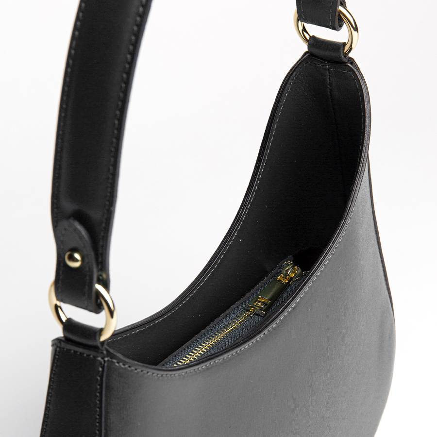 Laura Di Maggio EDI – borsa Hobo in pelle elegant nero Super Saving Price