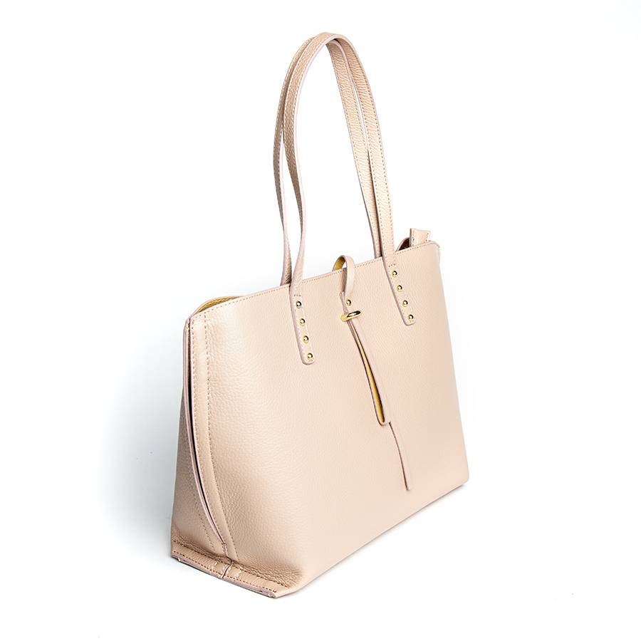 Laura Di Maggio JAMA – Shopping in pelle dollaro rosa cipria Only for today