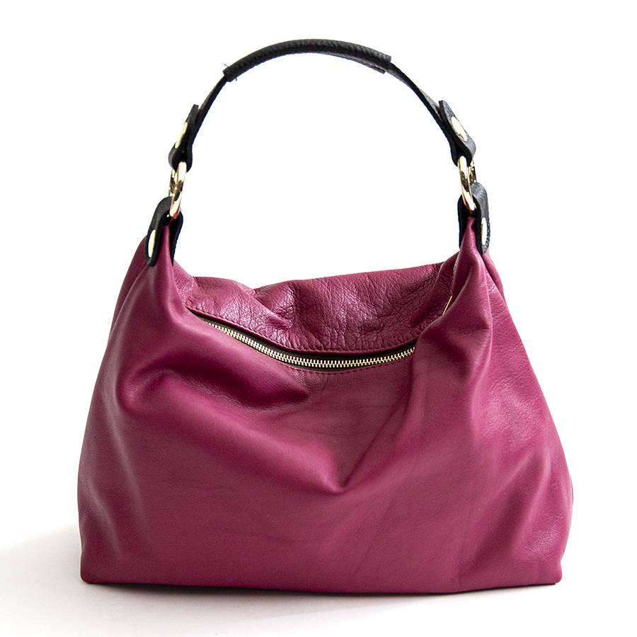 Laura Di Maggio DEMY – Sacca in pelle nappa fuxia