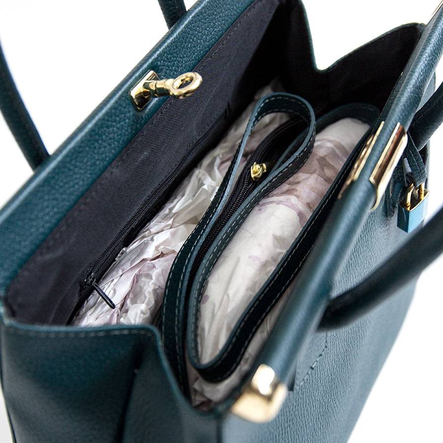 Laura Di Maggio DOCTOR – bauletto in pelle dollaro ottanio Offerte