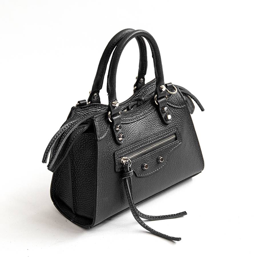 Laura Di Maggio BARCELLONA SMALL – bauletto in pelle nero Vendite Flash