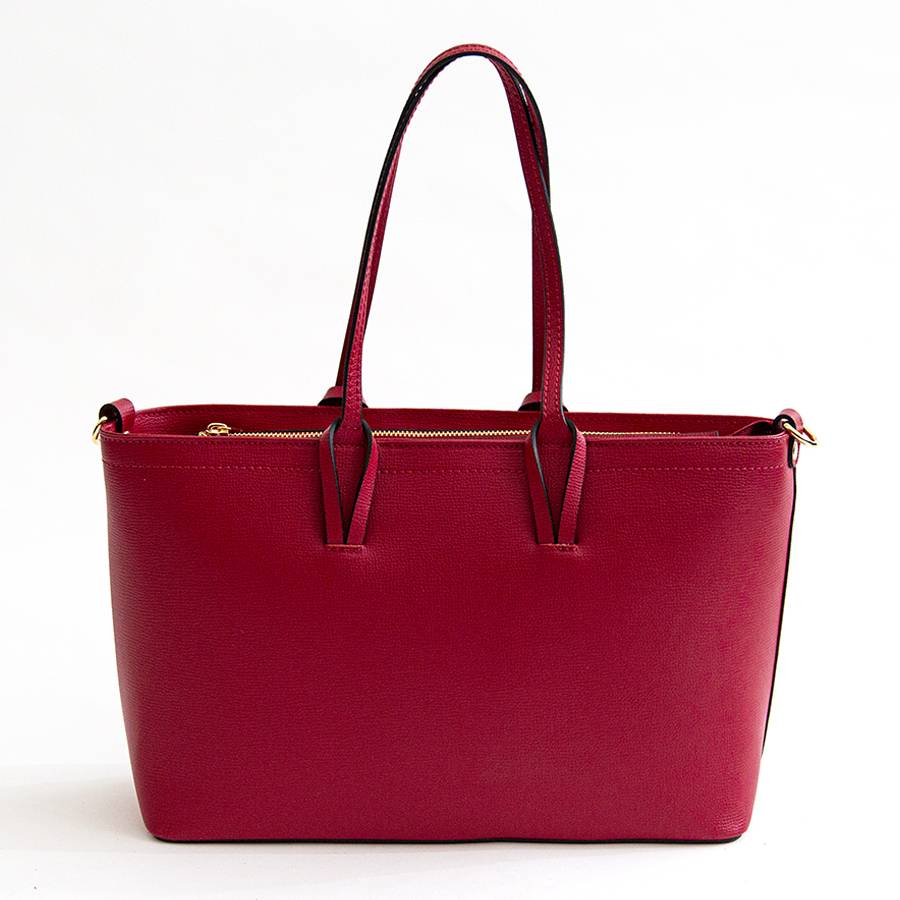 Laura Di Maggio NIKITA – Shopping in pelle saffiano rubino Negozio online di fabbrica