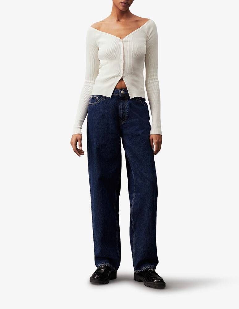 Calvin Klein Jeans Cardigan in misto cotone Sottocosto