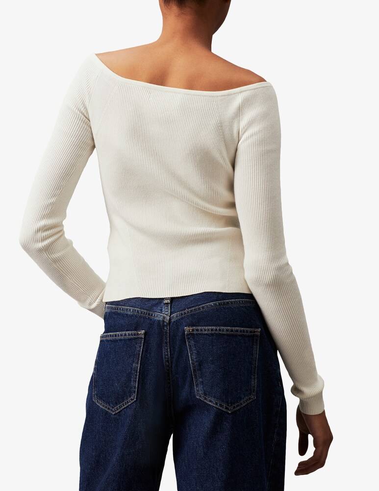 Calvin Klein Jeans Cardigan in misto cotone Sottocosto
