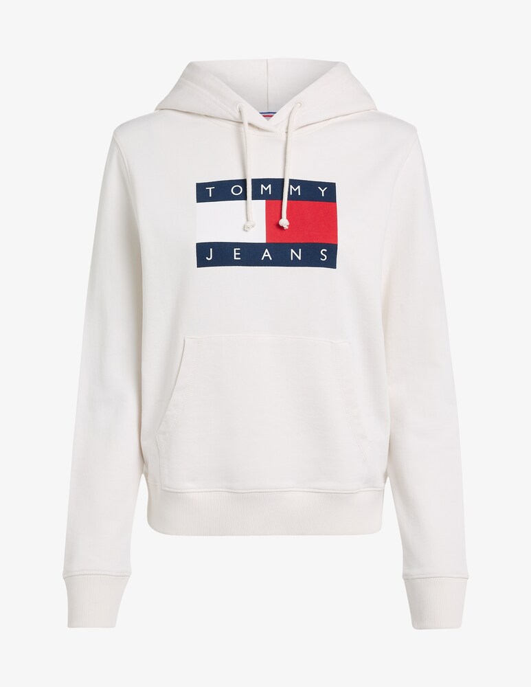 Tommy Jeans Felpa con cappuccio in cotone Convenienza
