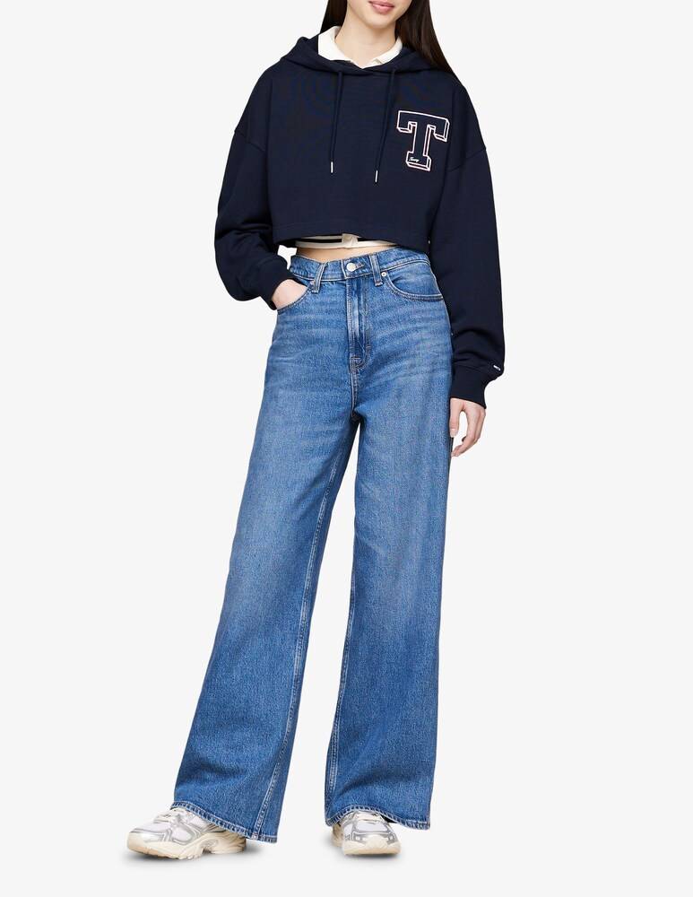 Tommy Jeans Felpa con cappuccio in cotone Novità