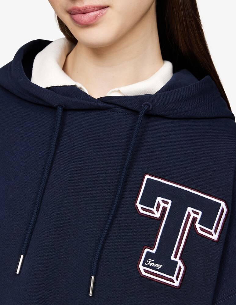 Tommy Jeans Felpa con cappuccio in cotone Novità