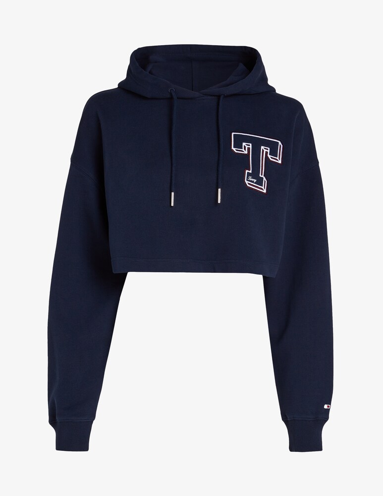 Tommy Jeans Felpa con cappuccio in cotone Novità