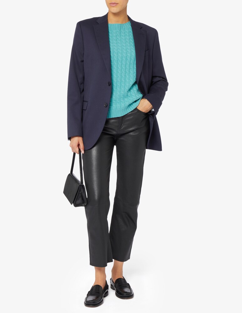 Elizabeth Ascot Maglione scollo a barca con treccia Economico