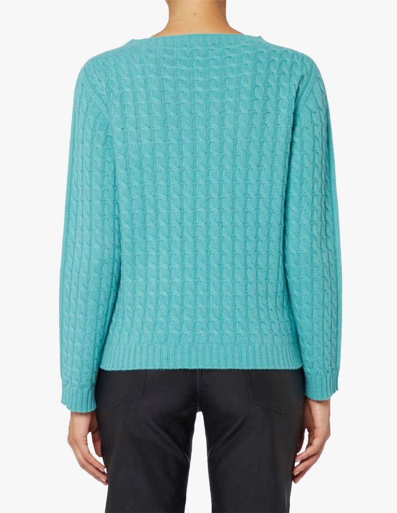 Elizabeth Ascot Maglione scollo a barca con treccia Economico