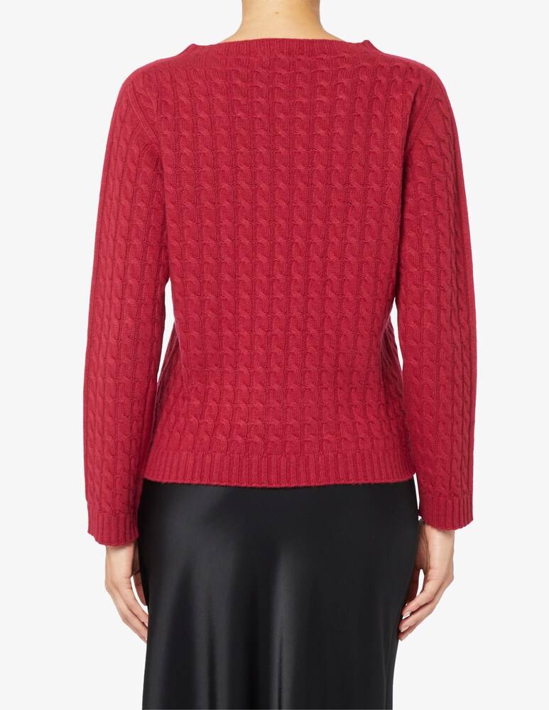 Elizabeth Ascot Maglione scollo a barca con treccia Online