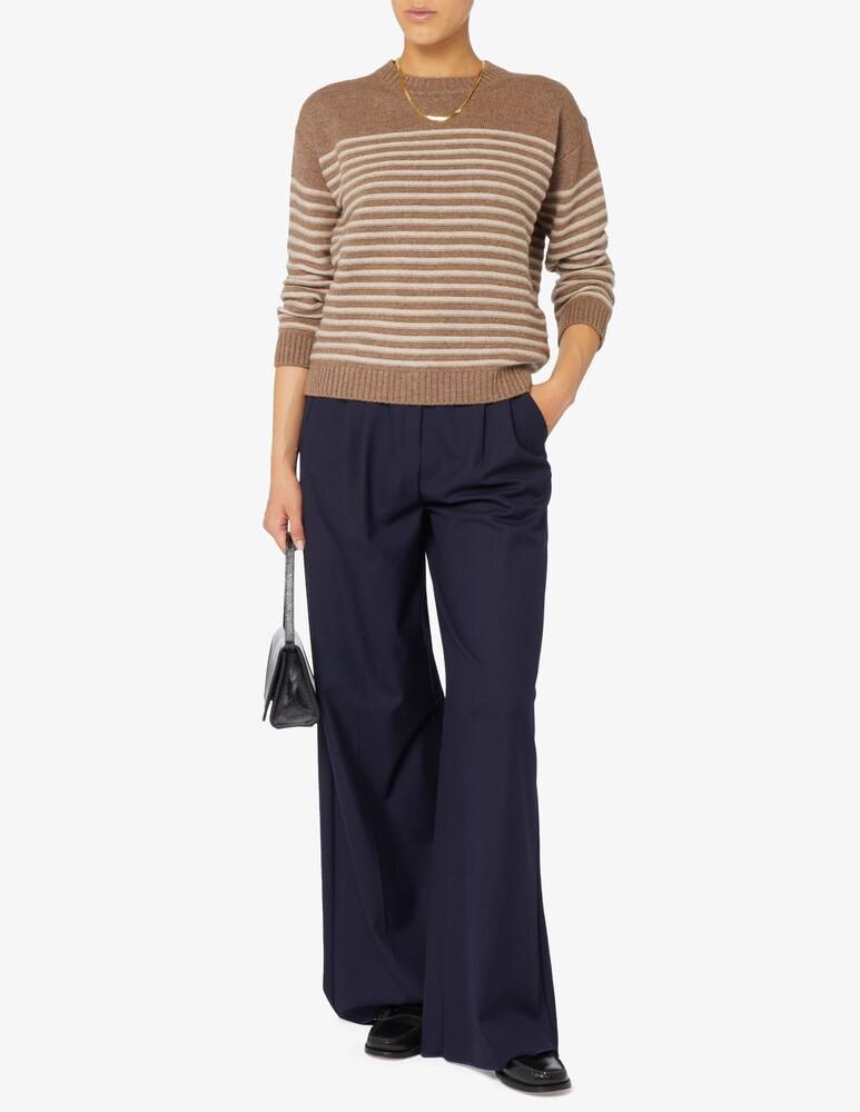 Rinascente Collection Maglione girocollo a riga boxy Italia