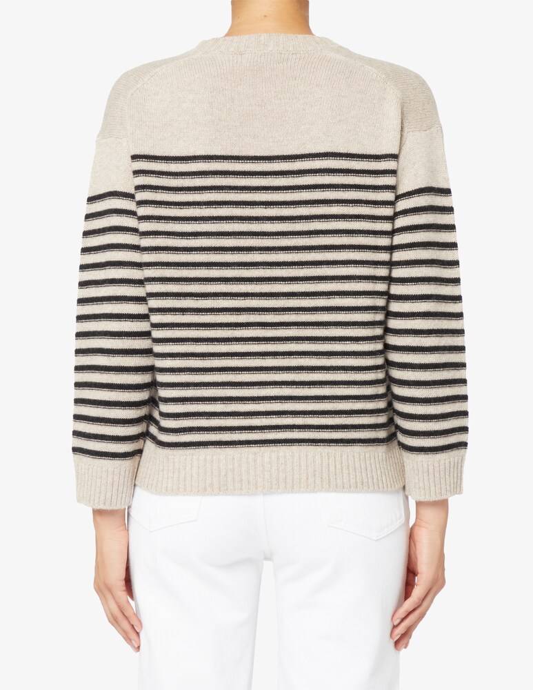 Rinascente Collection Maglione girocollo a riga boxy 2025