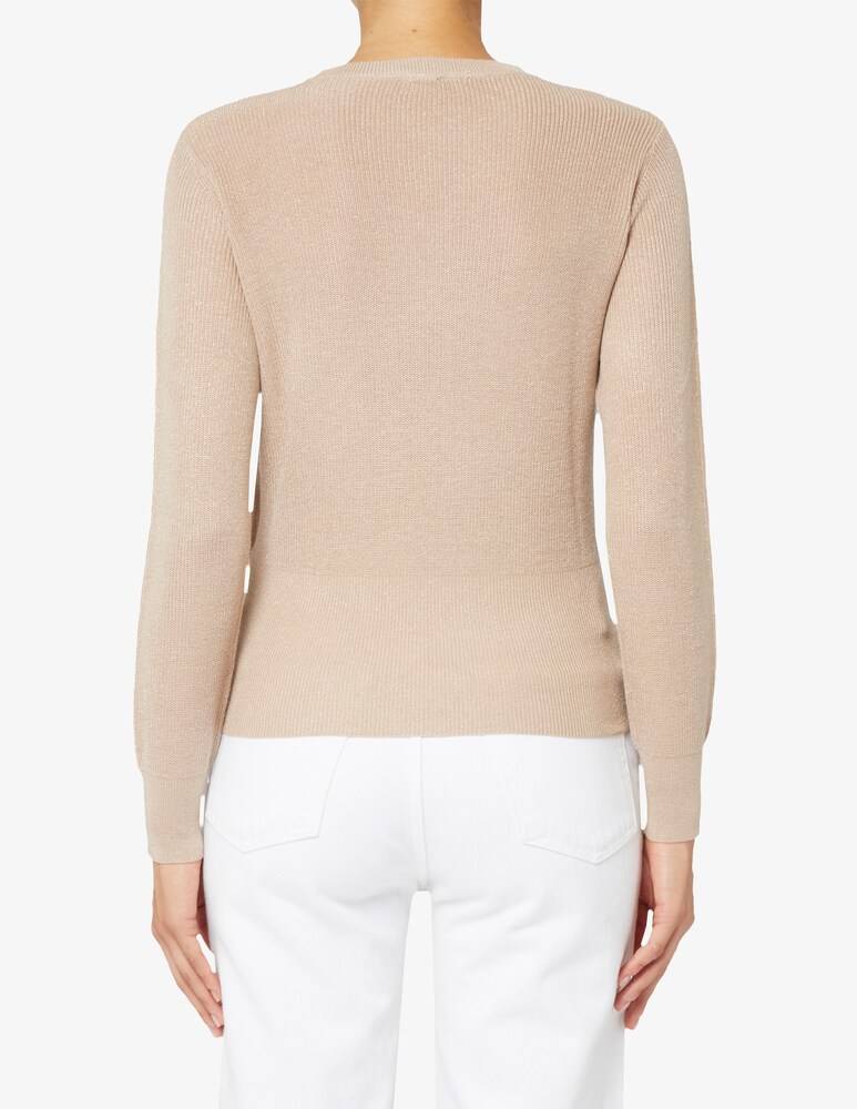 EMME Marella Kiku manica lunga fitted lurex Novità