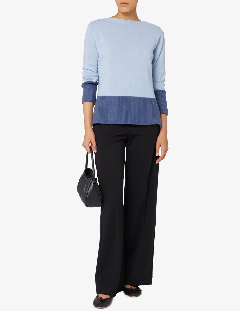 Elizabeth Ascot Maglione scollo a barca Presa