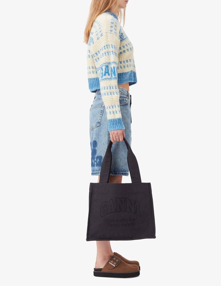 Ganni Borsa shopper Prezzo Ridotto