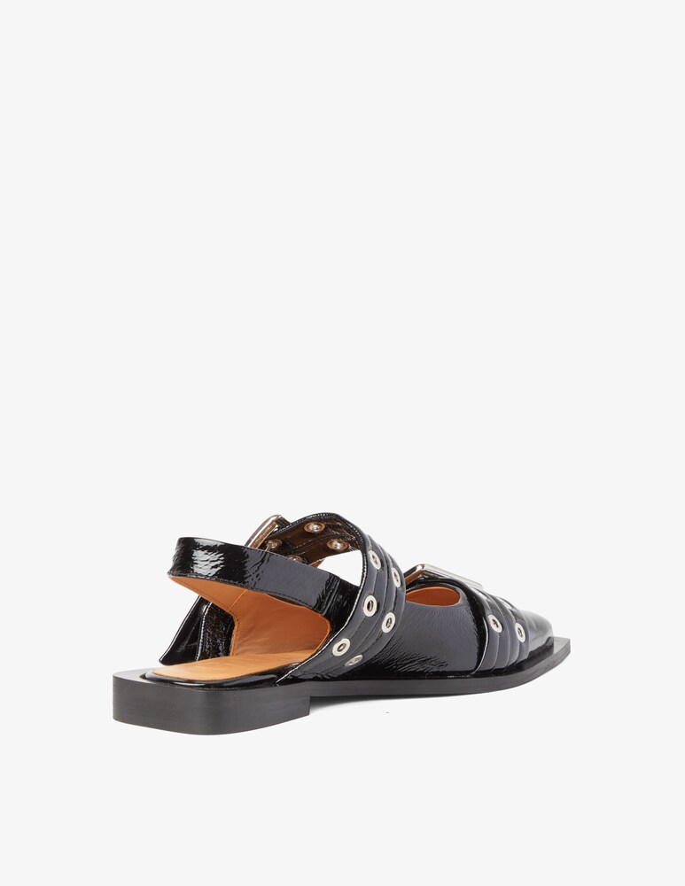 Ganni Ballerina Feminine Buckle Sottocosto