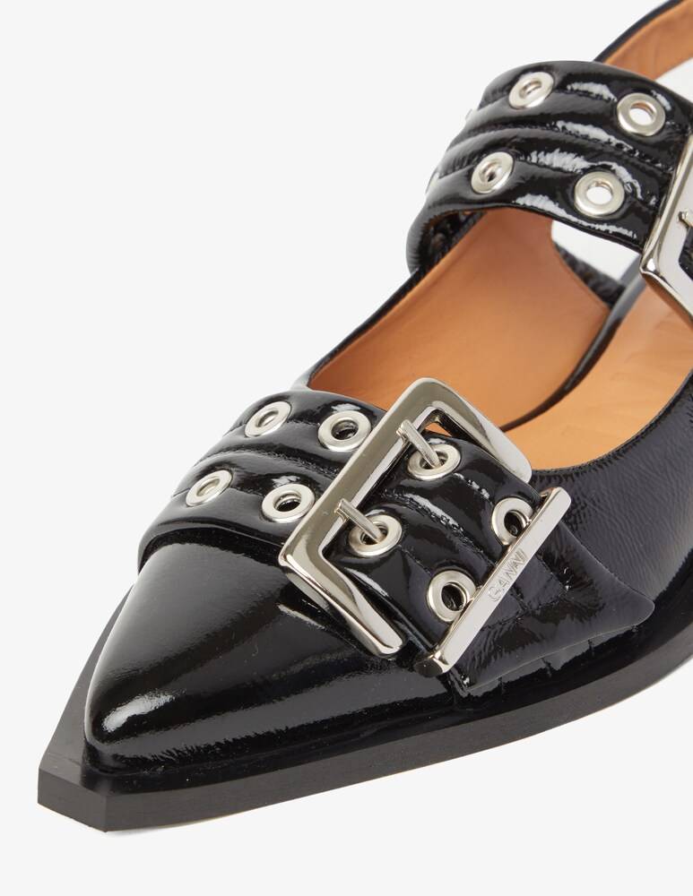 Ganni Ballerina Feminine Buckle Sottocosto