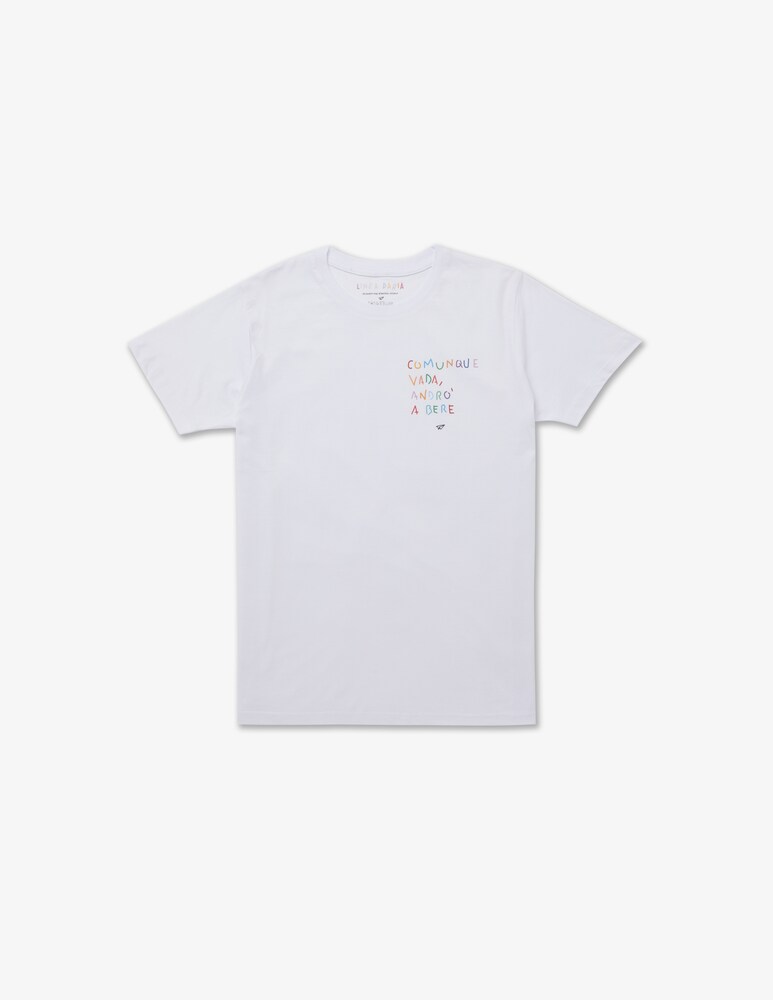 Linea Daria T-shirt Comunque vada, andrò a bere Hotsell