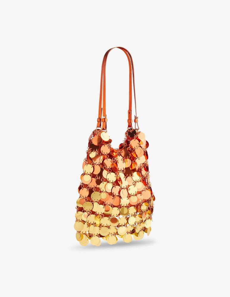 Rabanne Borsa Sparkle Discs large Vendita Economica