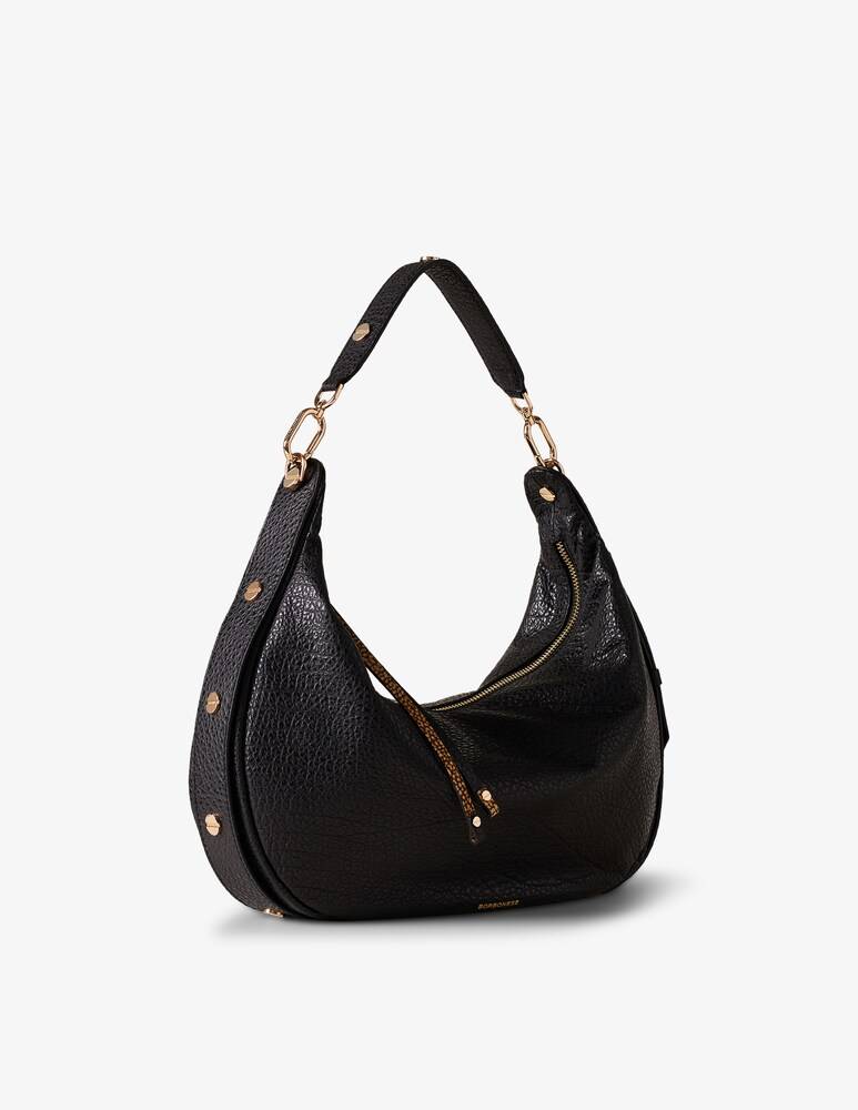 Borbonese Borsa hobo Oyster In Linea