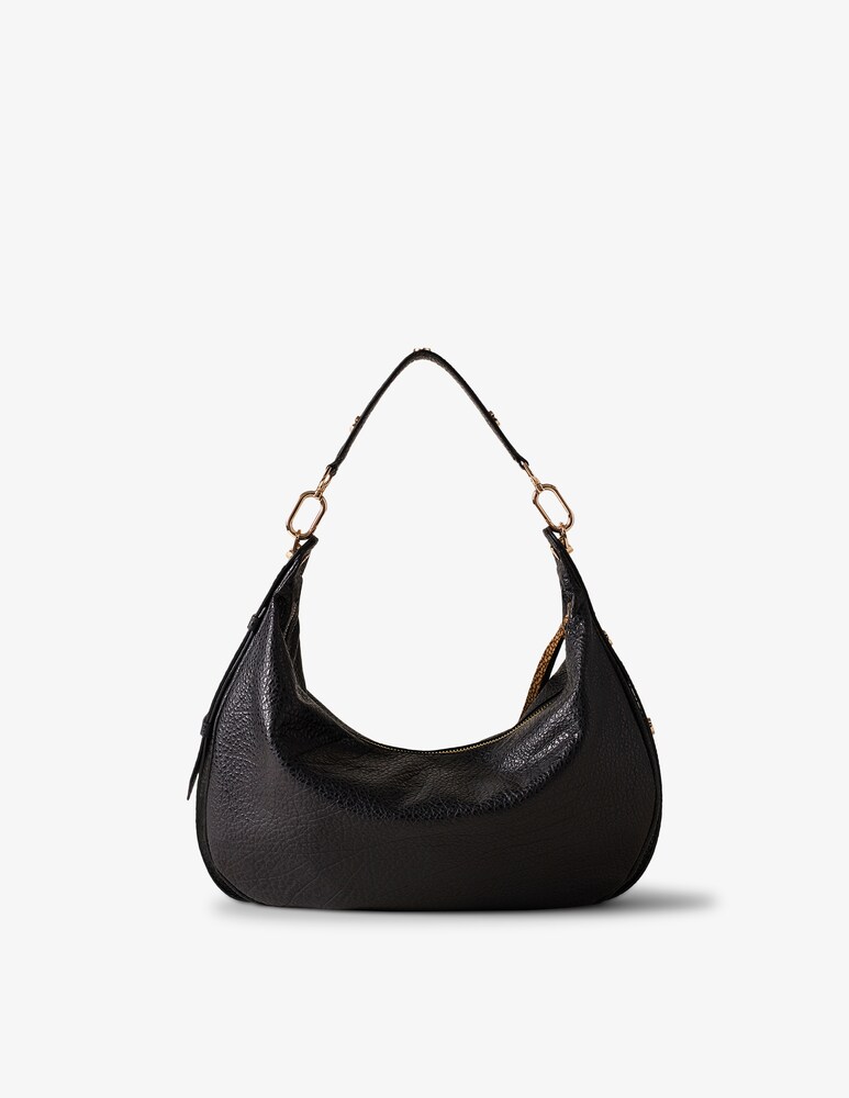 Borbonese Borsa hobo Oyster In Linea