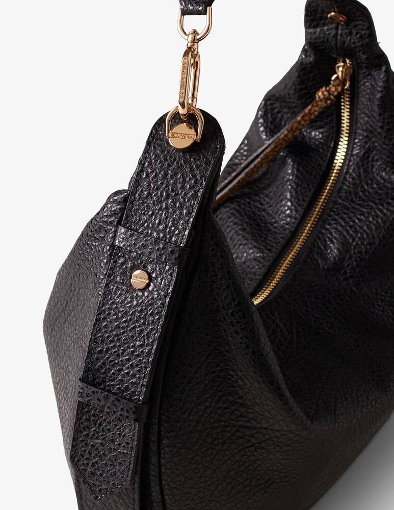 Borbonese Borsa hobo Oyster In Linea