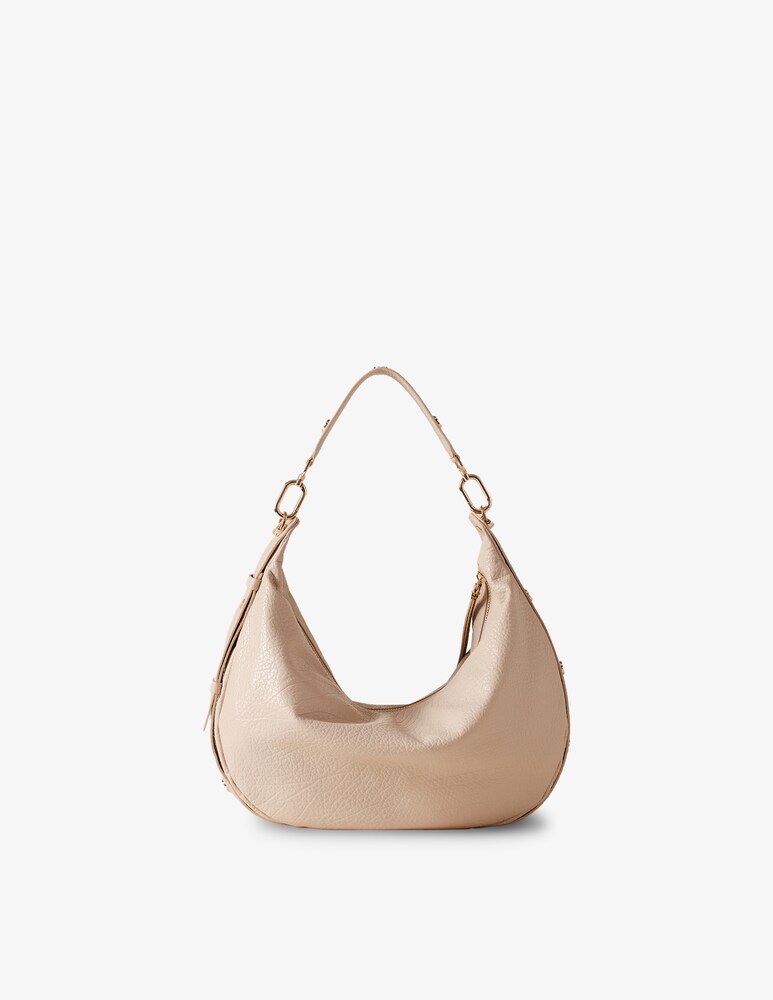 Borbonese Borsa hobo Oyster Italy