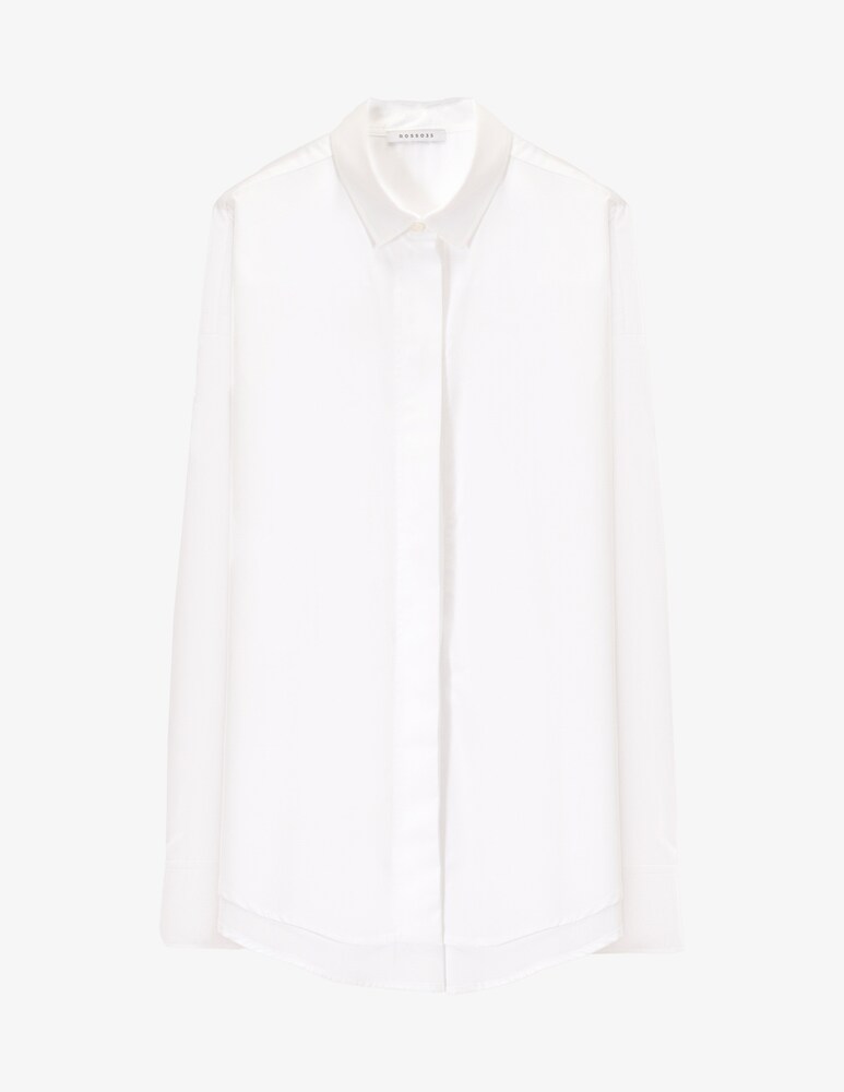 Rosso35 Camicia popeline Saldi Di Fabbrica