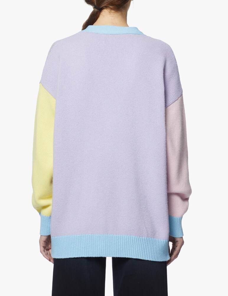 MC2 Saint Barth Cardigan in misto lana Chloe Vendita calda