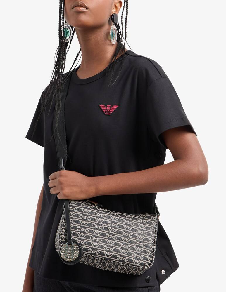 Emporio Armani Borsa baguette Monogram Comprane uno, ottenene uno gratis