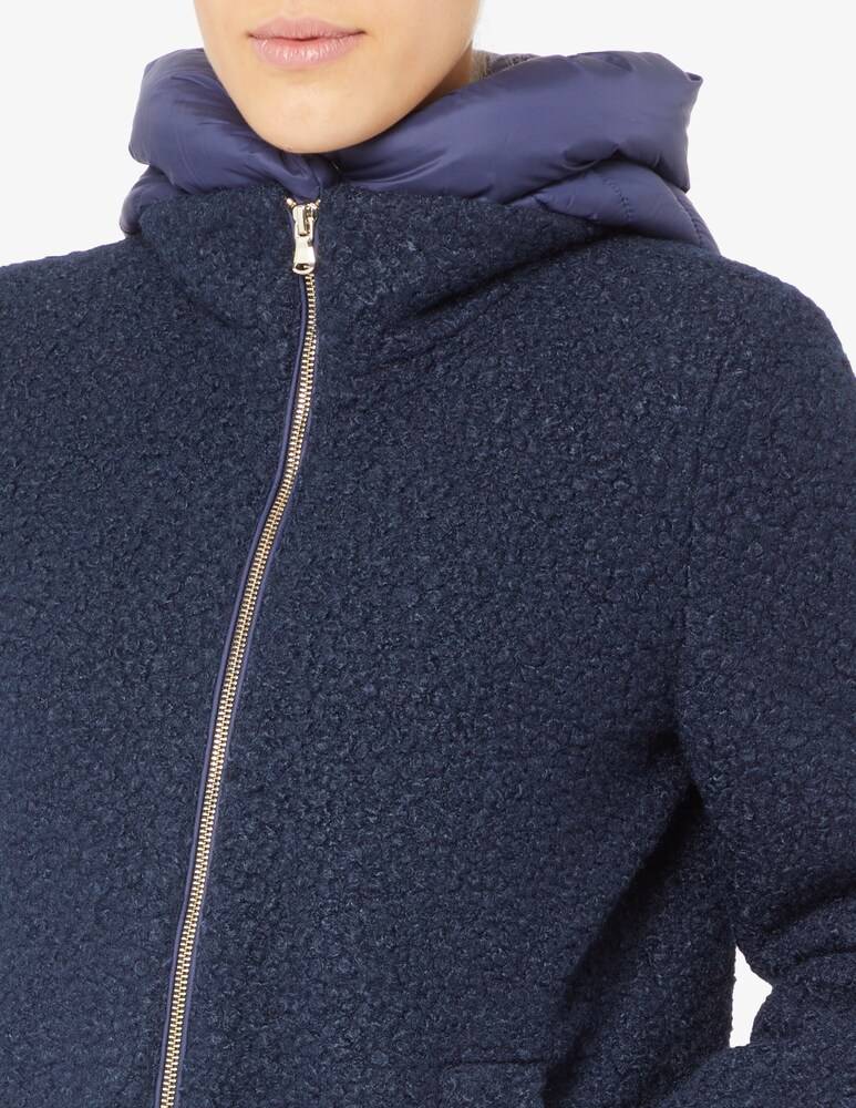 EMME Marella Whool ricciolino zip cappuccio Offerta settimanale