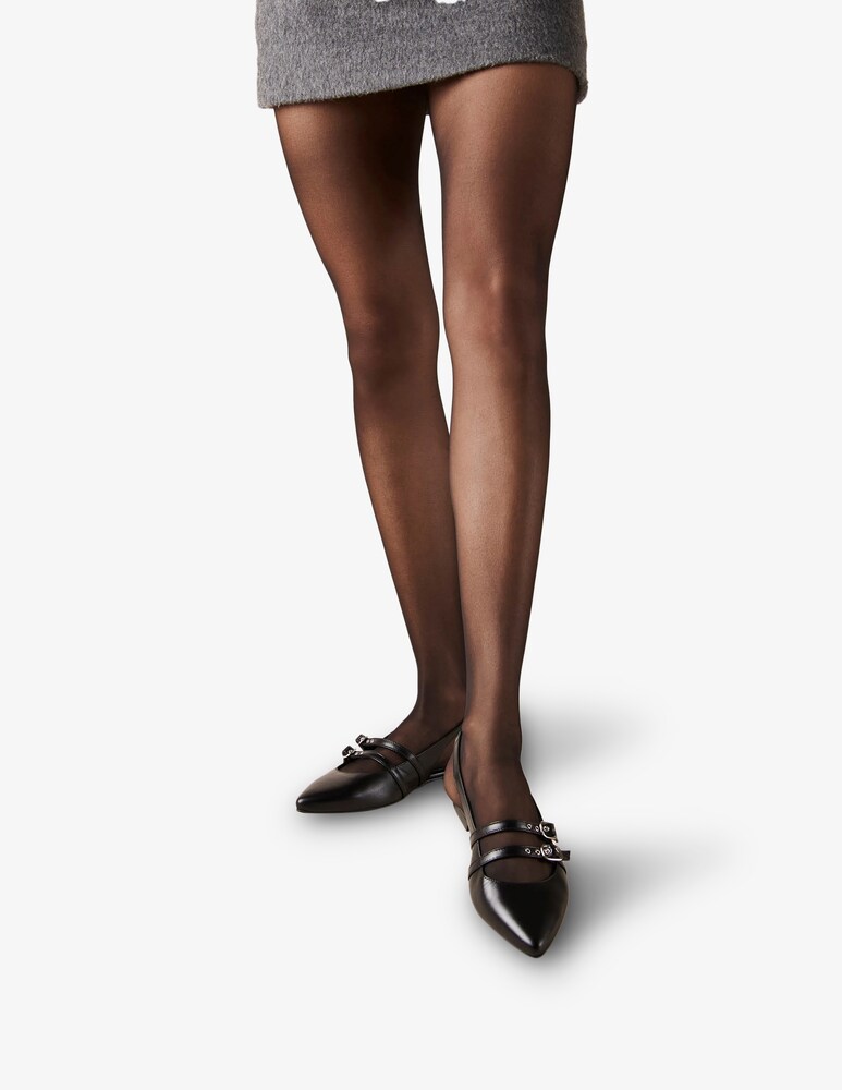 Alohas Slingback basso Wren buckles Esporta salva