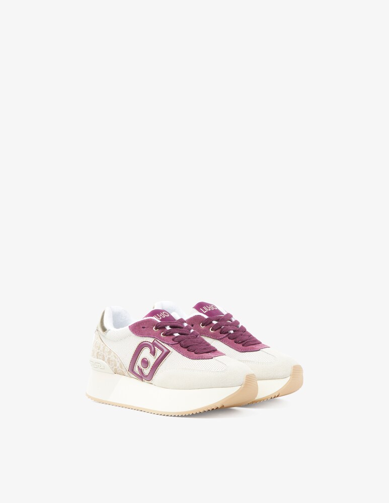 Liu Jo Sneakers Dreamy 02 mesh logo Italia
