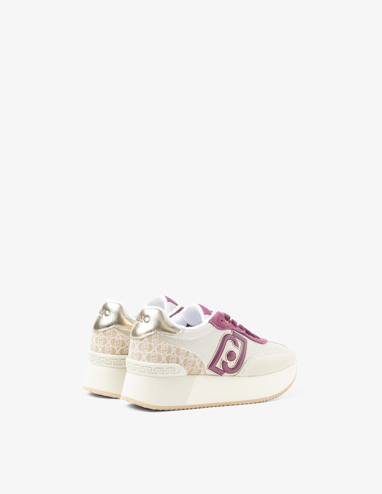 Liu Jo Sneakers Dreamy 02 mesh logo Italia