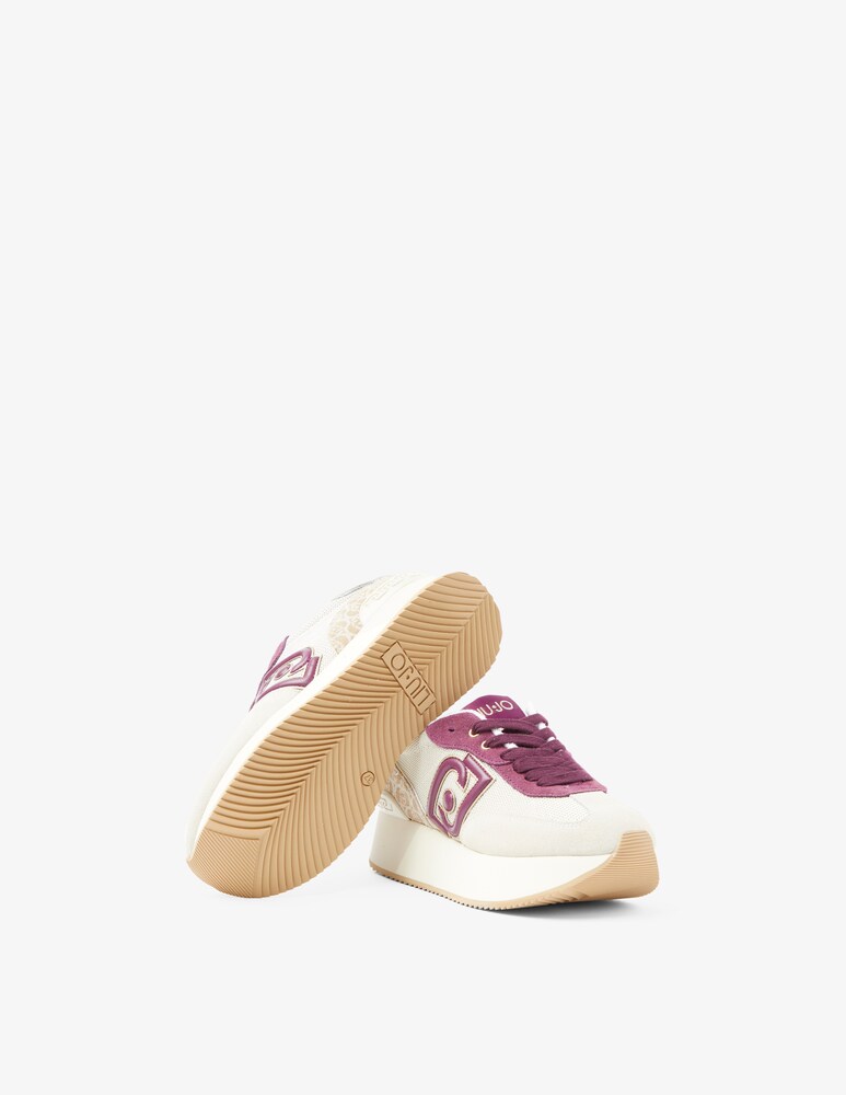Liu Jo Sneakers Dreamy 02 mesh logo Italia