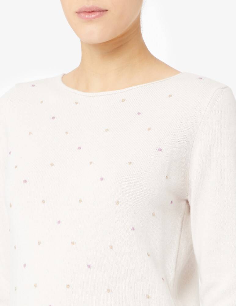 Elizabeth Ascot Maglione in misto lana Presa