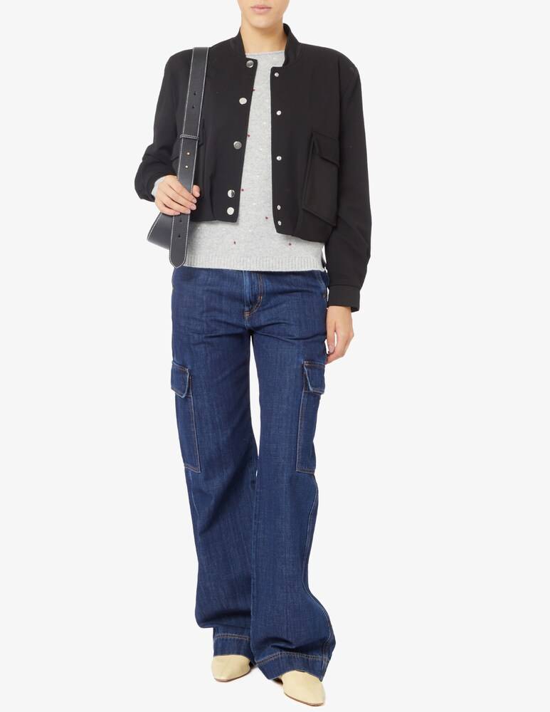Elizabeth Ascot Maglione in misto lana Offerta