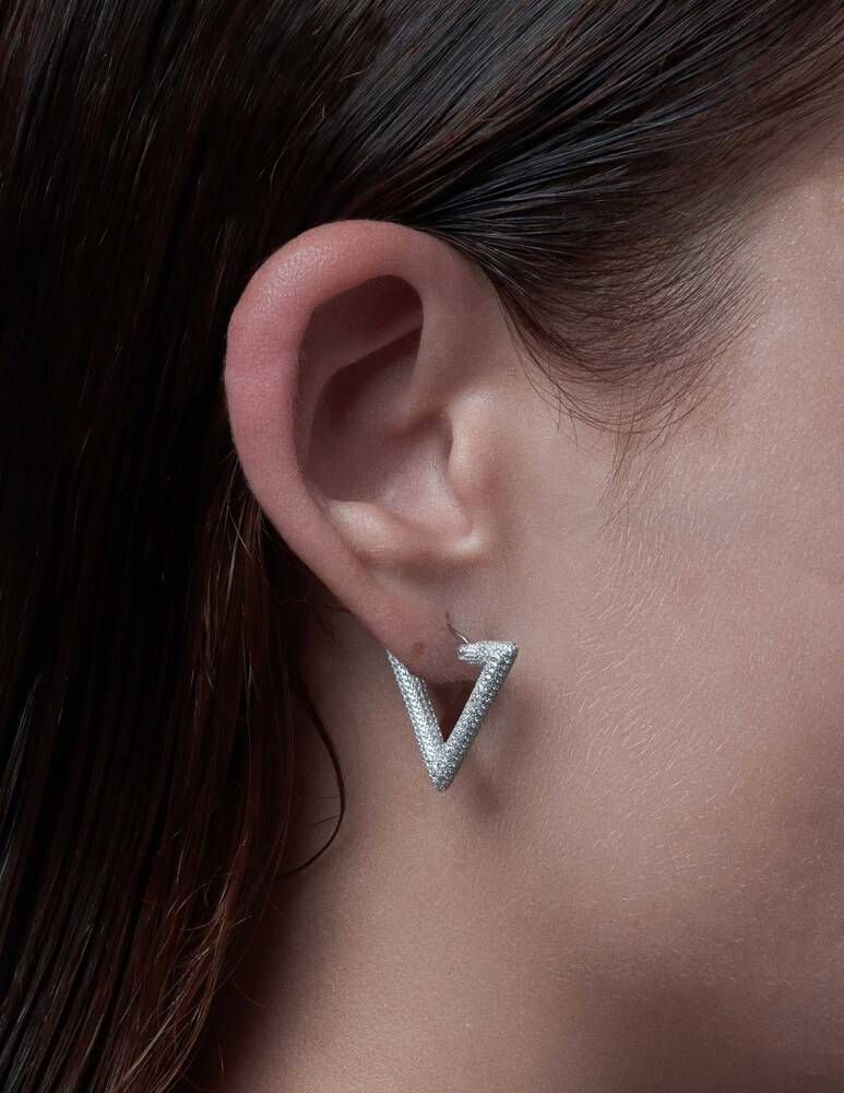 LAG World Orecchino singolo a triangolo mini Artic Offerta esclusiva