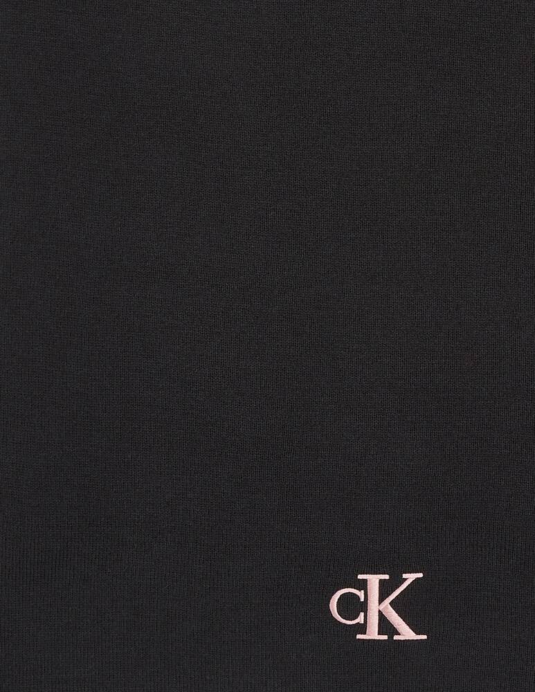 Calvin Klein Jeans Sciarpa monogram ricamata Grandi sconti
